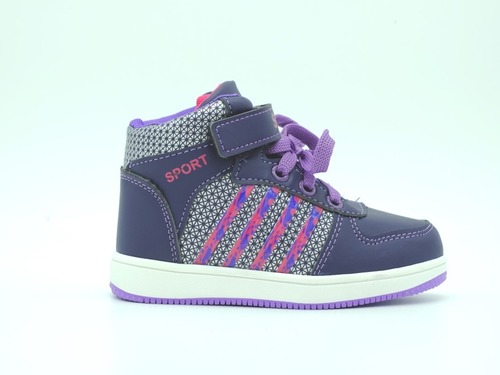 Кроссовки Tom M для девочек фиолетовые эко кожа  Фото 2